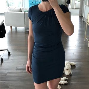 Theory Lucyetta Dress, navy, size S, new with tags